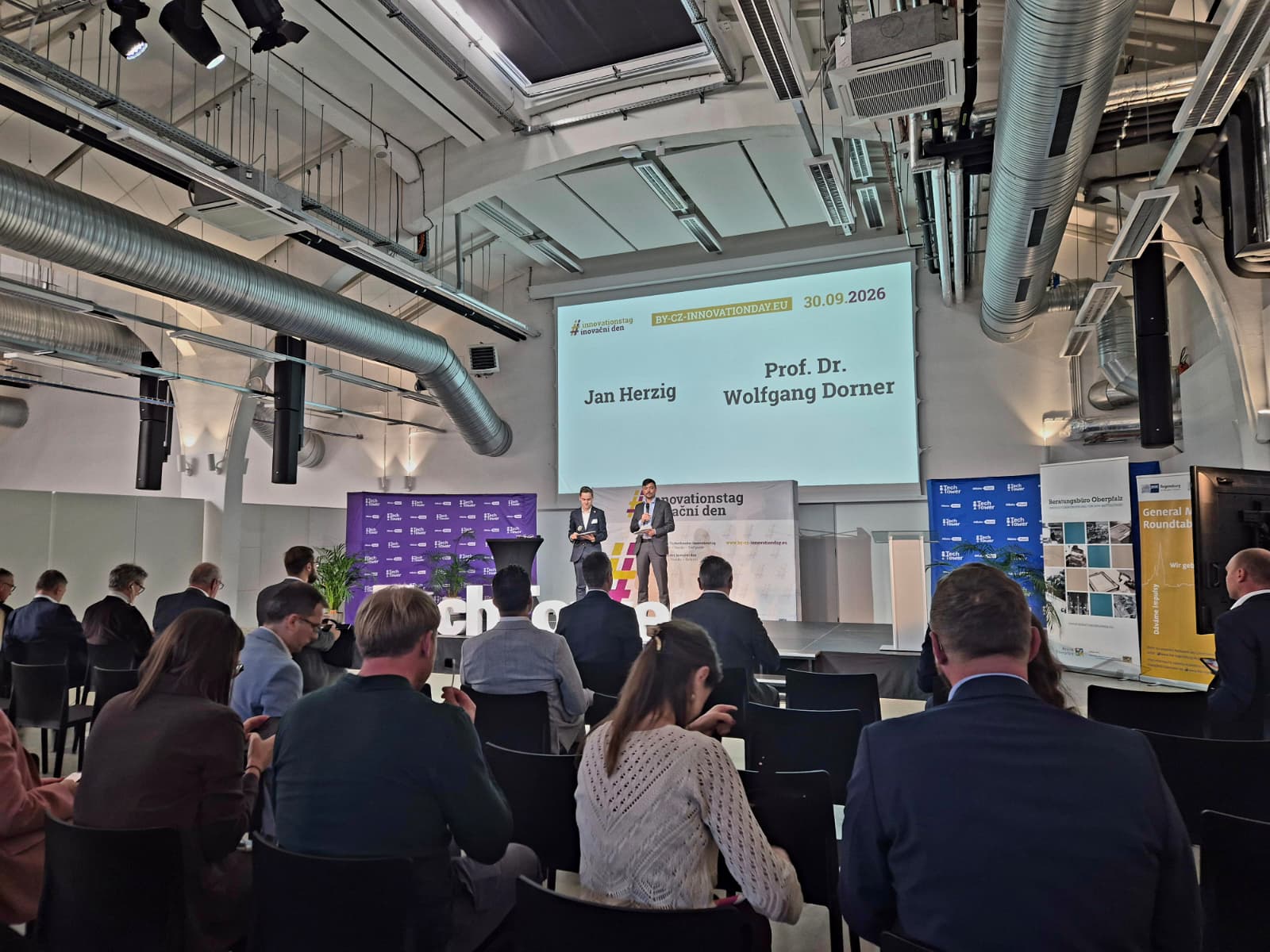 Bavarian-Czech Innovation Day Crowd